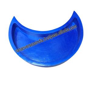 Bandeja de madera colorida en forma de Luna para cristales, piedras, pendientes, pulseras, collares - Product Image 1