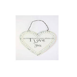 Décoration Murale en Fer Blanc en Forme de Cœur à Motifs Floraux Style Moderne, Écologique, Durable, 100% Fait Main, Accessoire pour la Maison - Product Image 4