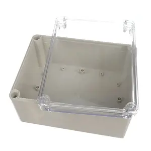 Différentes Dimensions En Polycarbonate Transparent Boîtiers Étanches En Plastique