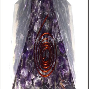 Get Online Amethyst Energy Orgone Pyramids : Amethyst Energy Orgone Pyramids for Sale - Product Image 1