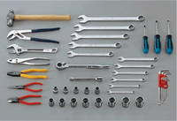 Ensemble d'outils standard pour homard EBICHAN ROBTEX, durable, résistant à la rouille, certifié RoHS, type coffre, usage industriel, EBI2005, fabriqué au Japon