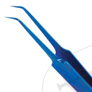 เข็มต่อขนตา10มม. 75deg,แหนบต่อขนตาเพิ่มวอลลุ่มสีน้ำเงินป้ายชื่อส่วนตัวแหนบต่อขนตาสีฟ้า - Product Image 3