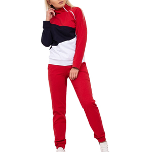 Nouvel ensemble de survêtement pour femmes fabriqué au Pakistan / Ensemble 2 pièces avec veste zippée et pantalon de jogging / Tenues de sport pour femmes et filles - Product Image 1
