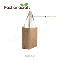 Sac fourre-tout en chanvre 100% tissé, 100% biologique, sans plastique, couleur marron, pour les voyages, l'usage quotidien, fabriqué au Népal, vente en gros