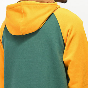 Sweat à capuche multicolore personnalisé pour hommes Pull de taille XL avec demi-fermeture à glissière Polaire à séchage rapide 100% coton - Product Image 5