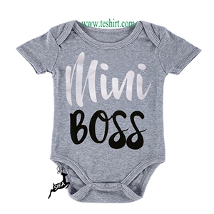 Combinaison d'été en coton bambou biologique pour nouveau-né garçon, vente en gros d'animaux mignons imprimés de dessins animés, fermeture à bouton pression en Inde - Product Image 3