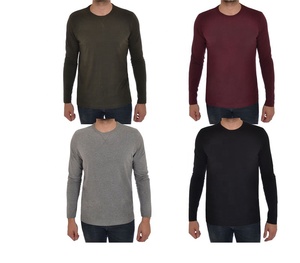 Camiseta de hombre de corte ajustado lisa de 4 colores - Product Image 1