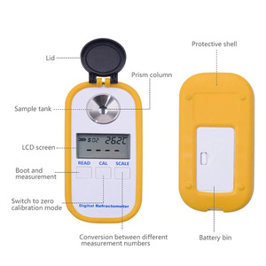 DBS-50 Digital anzeige Kombiniertes Refrakto meter Salzgehalt <span class=keywords><strong>Test</strong></span> Glattes Messgerät - Product Image 6