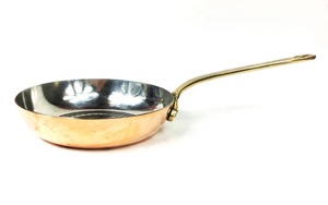 Chảo Chiên Bằng Đồng Thủ Công Sahika Thổ Nhĩ Kỳ Rèn Bằng Tay 14-22 Cm/5.5-8.6 "Đế Dày Một Tay Cầm Bằng Đồng - Product Image 3