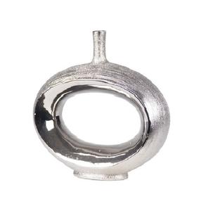 Ensemble de trois pots de fleurs en métal couleur personnalisée à la main fantaisie Vase classique élégant Designer nouveau vase à fleurs en métal en gros - Product Image 3