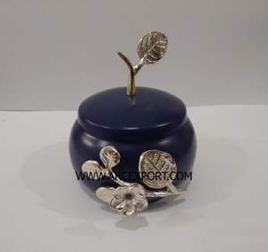 Bol de service décoratif de couleur noire au design admirable avec couvercle bols d'orchidées pour la maison accessoires de cuisine à vendre - Product Image 6