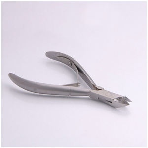 High Quality Soft Touch Cuticle Nail Nipper with Silicon Grip Handle for <b>Toes</b> for Beauty Professionals and Nail Tech Tools - Product Image 5