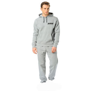 Traje de chándal cálido de manga larga para hombre, traje de chándal de Color personalizado con capucha - Product Image 1