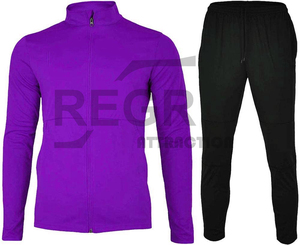 Chándal ajustado OEM para hombre, chándal con cremallera, chándal para trotar - Product Image 3