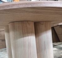 Meuble Table à manger en forme de finition, design moderne