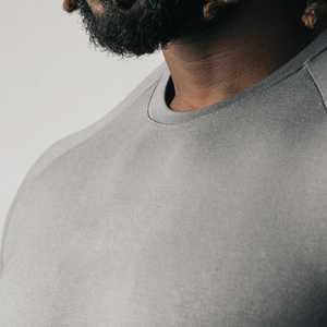 Camiseta OEM 100% algodón para hombre y adulto, camiseta orgánica, ropa masculina al por mayor, deportiva, lisa, en blanco. - Product Image 2