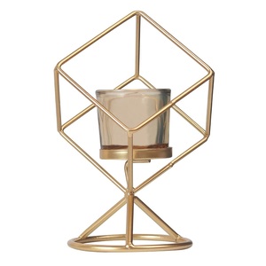 New Arrival Design <b>Candle</b> <b>Set</b> for <b>Candle</b> Light Dinner <b>Candle</b> Stand Table Votive Premium Gold Plated Finishing Votive Holder - Product Image 3