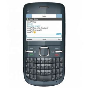 Wholesales סופר זול מקורי במפעל סמארטפון פשוט 3G בר QWERTY טלפון סלולרי נייד עבור Nokia <span class=keywords><strong>C3</strong></span> - Product Image 4