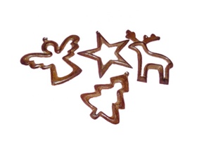 Adornos decorativos de Metal para Navidad, adornos colgantes de trineo de renos, moda popular, nueva tendencia moderna para x-mas - Product Image 6