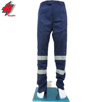 Pantalones de seguridad para el trabajo para hombres, ropa de trabajo, de algodón, duradera, para construcción