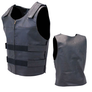 Gilet de motard en cuir véritable pour homme, veste épaisse en toile avec fonctions chauffantes, coupe-vent pour les sports d'hiver et la pêche - Product Image 4