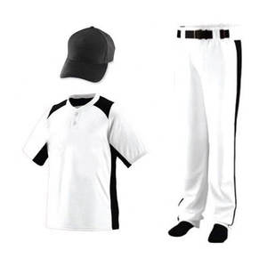 Uniforme de Baseball avec Logo imprimé personnalisé pour hommes, prix d'usine, uniforme de nouveau Design - Product Image 2