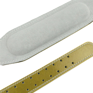 Cinturón de levantamiento de pesas de cuero de alta calidad más vendido/cinturones de cuero de vaca de levantamiento de energía CINTURÓN DE Fitness de gimnasio fuerte - Product Image 4