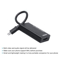 Adaptor Konverter OEM 1080P Micro USB 5Pin ke HDMI untuk Ponsel Pintar Android S2, S4, S5 Kabel HDMI