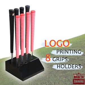 Exhibidores de Palos de Golf, Soporte de Exhibición Personalizable, Ligero y Independiente de 8 Piezas para Uso en Comercios - Product Image 1