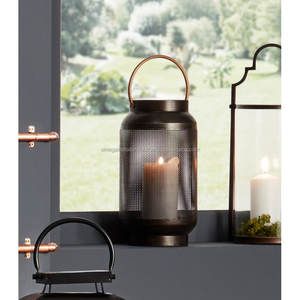 เชิงเทียนเหล็กตกแต่งสีดำ งานแฮนด์เมด สำหรับงานแต่งงาน คริสต์มาส ตกแต่งบ้าน สไตล์โมเดิร์น ปรับขนาดได้ - Product Image 5