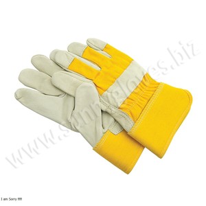 High Dexterity Leather Palm Utility Work Mechanic and Industrial Safety Gloves For Sale - Product Image 1