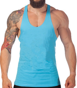 Débardeurs Slim Fit pour hommes directs d'usine pour les entraînements de gymnastique d'été vêtements de musculation Standard international - Product Image 1