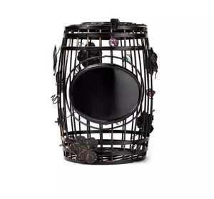 <b>Chalk</b> Board Barrel Style Wine Bottle Cork Holder - Product Image 1