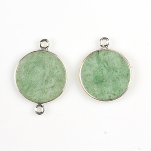 ขายดีเครื่องประดับควอตซ์สีเขียวเชอรี่สีเขียวน่ารักทรงกลม12มม. สำหรับเป็นของขวัญ - Product Image 1