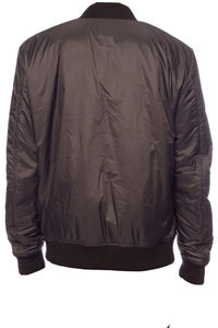 เสื้อบอมเบอร์แจ็คเก็ต,เสื้อเบสบอลบอมเบอร์น้ำหนักเบาสีพื้น - Product Image 4