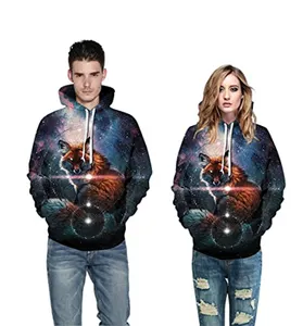 Hoodie Anime Kualitas Tinggi Sublimasi Poliester Fleece Tie Dye Hoodie Dibuat Oleh Troffle International