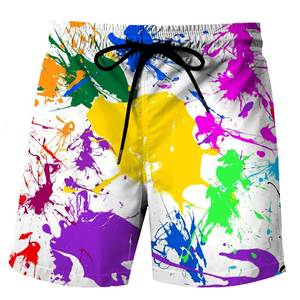 Custom Design Sublimation All Over Logo <b>Shorts</b> <b>Men</b> Swimming Wear Polyester Breathable Quick Dry <b>Shorts</b> - Product Image 4