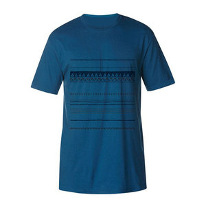 Camiseta Personalizada para Hombre 100% Algodón al por Mayor, Impresión de Logotipo OEM, Manga Corta, Cuello Redondo, Corte Regular, Tejido de Punto Antiencogimiento - Product Image 1