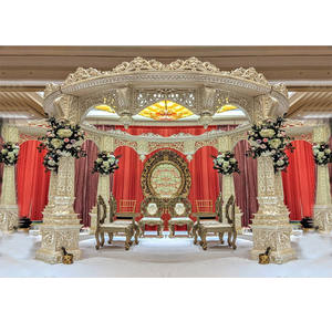Couronne de mariage, Mandap, Allemagne, Indien, Vintage, Professionnel, Classique, Fibre de verre, Durable, Décoration de mariage - Product Image 1