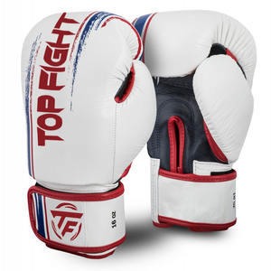 Gants de boxe professionnels en cuir noir solide pour adultes Fitness Training Kick Boxing Protecteurs pour hommes et femmes - Product Image 6