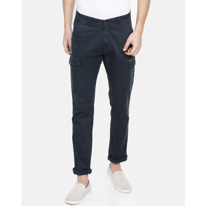Men Side Pocket Wholesale Jogger Plain Cargo Pants In Cotton Jeans Fabric With Side Pockets - Product Image 6