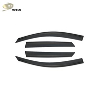 Visor Jendela CX3 PMMA, Pelindung Hujan Matahari, Injeksi Gelap, Pelindung Hujan, Naungan Ventilasi Deflektor Jendela untuk Mazda Cx-3 2015 2018