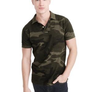 Nuevas camisetas de polo con estampado de camuflaje para hombre con estilo hecho a medida, camisetas de polo clásicas, camisetas de polo Snap on t-shirtpk - Product Image 1