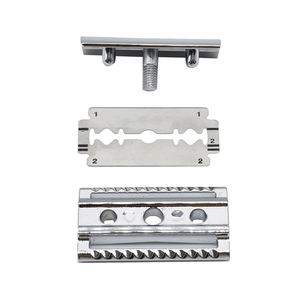 Maquinilla de afeitar clásica de madera para hombre, de doble filo maquinilla de afeitar, con mango de Color, para barbero - Product Image 5