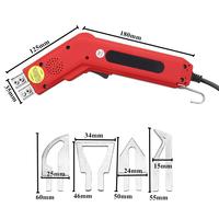 Nouvelle arrivée 100W outils de coupe électriques portatifs couteau chauffant coupe pour corde en tissu Source d'alimentation pneumatique