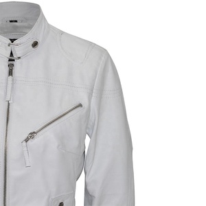 Las mujeres de invierno de cuero de piel de oveja chaqueta - Product Image 4