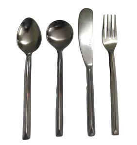 Cuillère en acier inoxydable d'inspiration vintage avec finition unie pour mariage et usage quotidien Décoration de table rustique écologique - Product Image 6