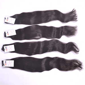 ชุดผมชาวอินเดีย,ผมมนุษย์ถักทอผมบริสุทธิ์10a วาดคู่ - Product Image 4