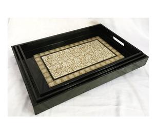 ถาดแล็คเกอร์คุณภาพสูงถาดแล็กเกอร์กลมสำหรับผลิตภัณฑ์เคลือบเงาผลไม้/เวียดนาม (84587176063ทราย) - Product Image 1