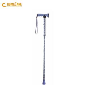 Bastón Plegable Ajustable con Punta de Goma OEM al por Mayor, Ligero, con Mango en T Elegante, Capacidad de 250 LBS, para Montañismo - Product Image 4